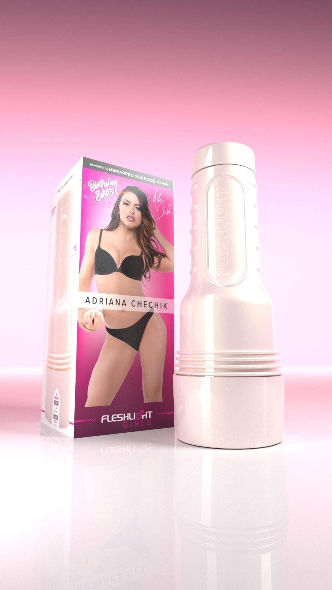 Fleshlight Girl Adriana Chechik Birthday Cake Edition Stroker