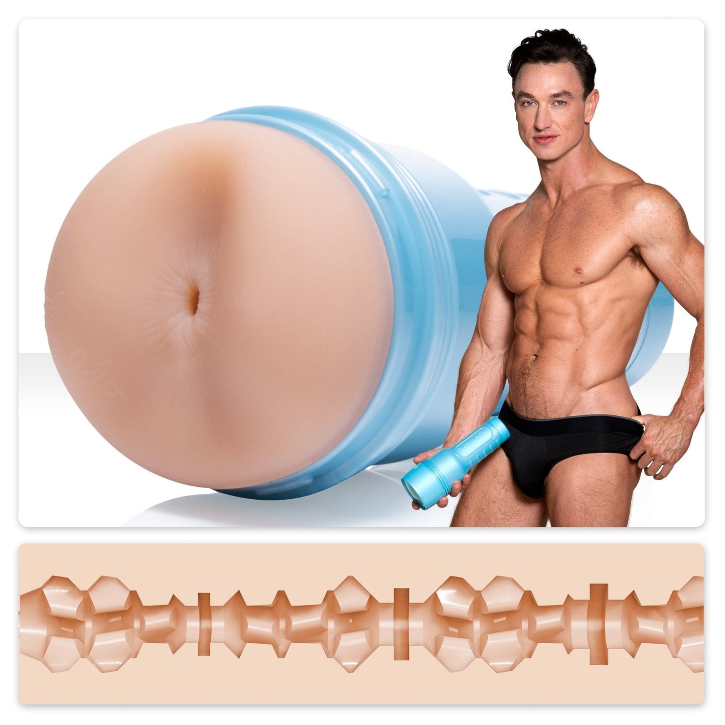 Fleshjack Boy Cade Maddox Stroker Alpha (Butt)