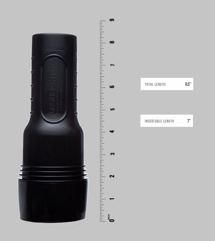 Fleshlight GO Jolt™ Butt masturbator Measurements
