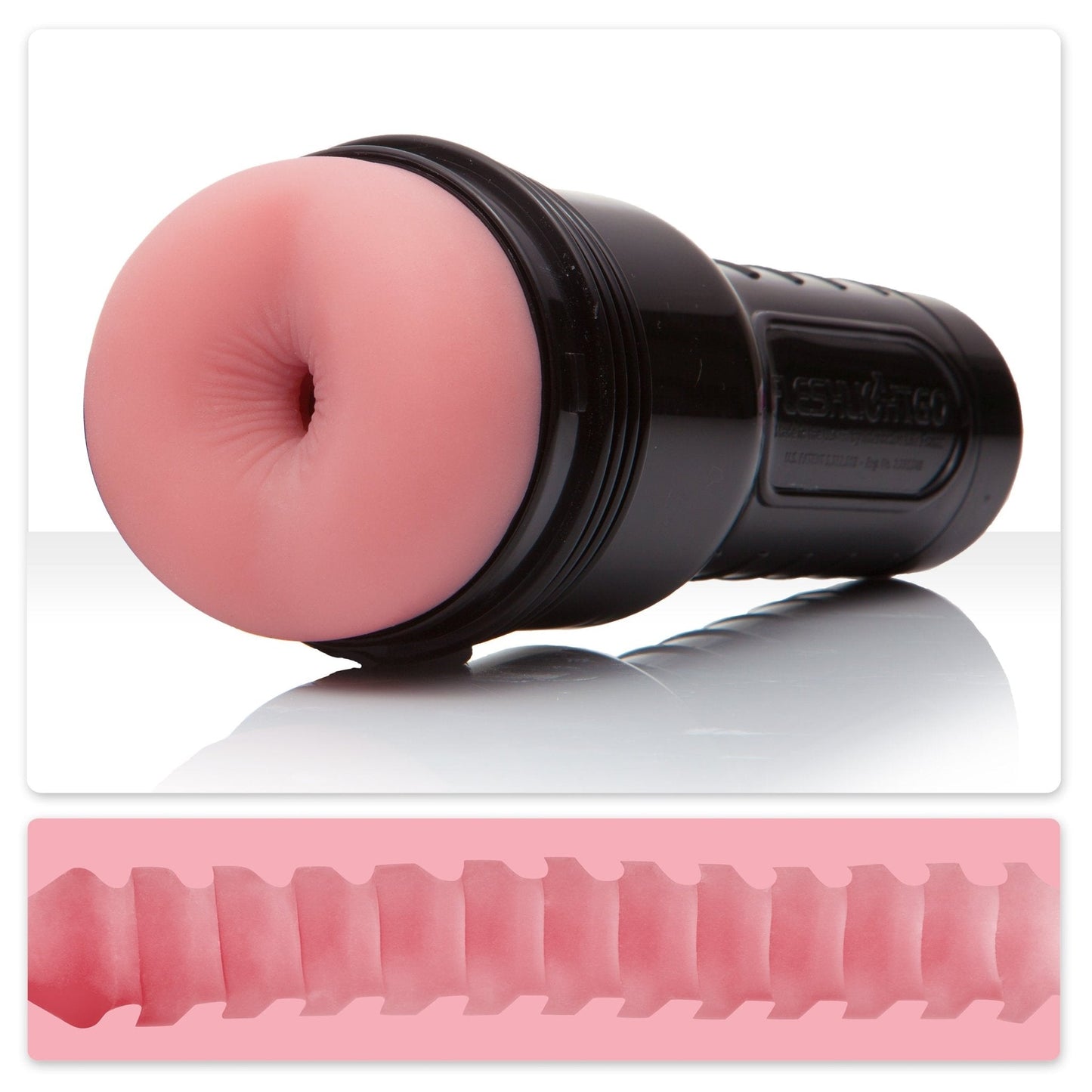 Fleshlight GO Jolt™ Butt masturbator black case pink sleeve