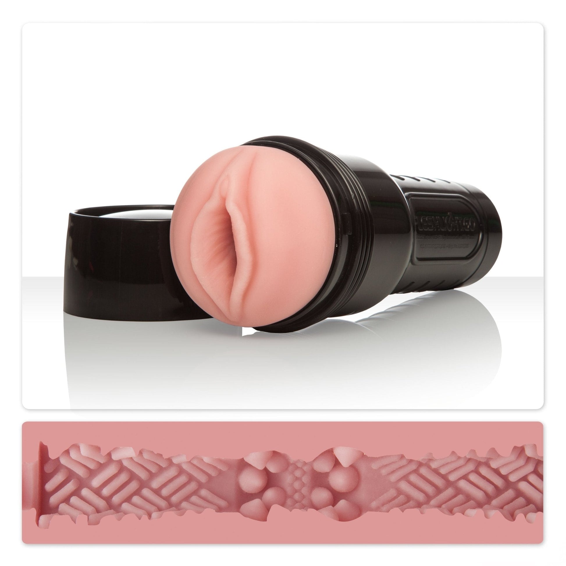 Fleshlight GO Surge™ Lady masturbator black case pink sleeve