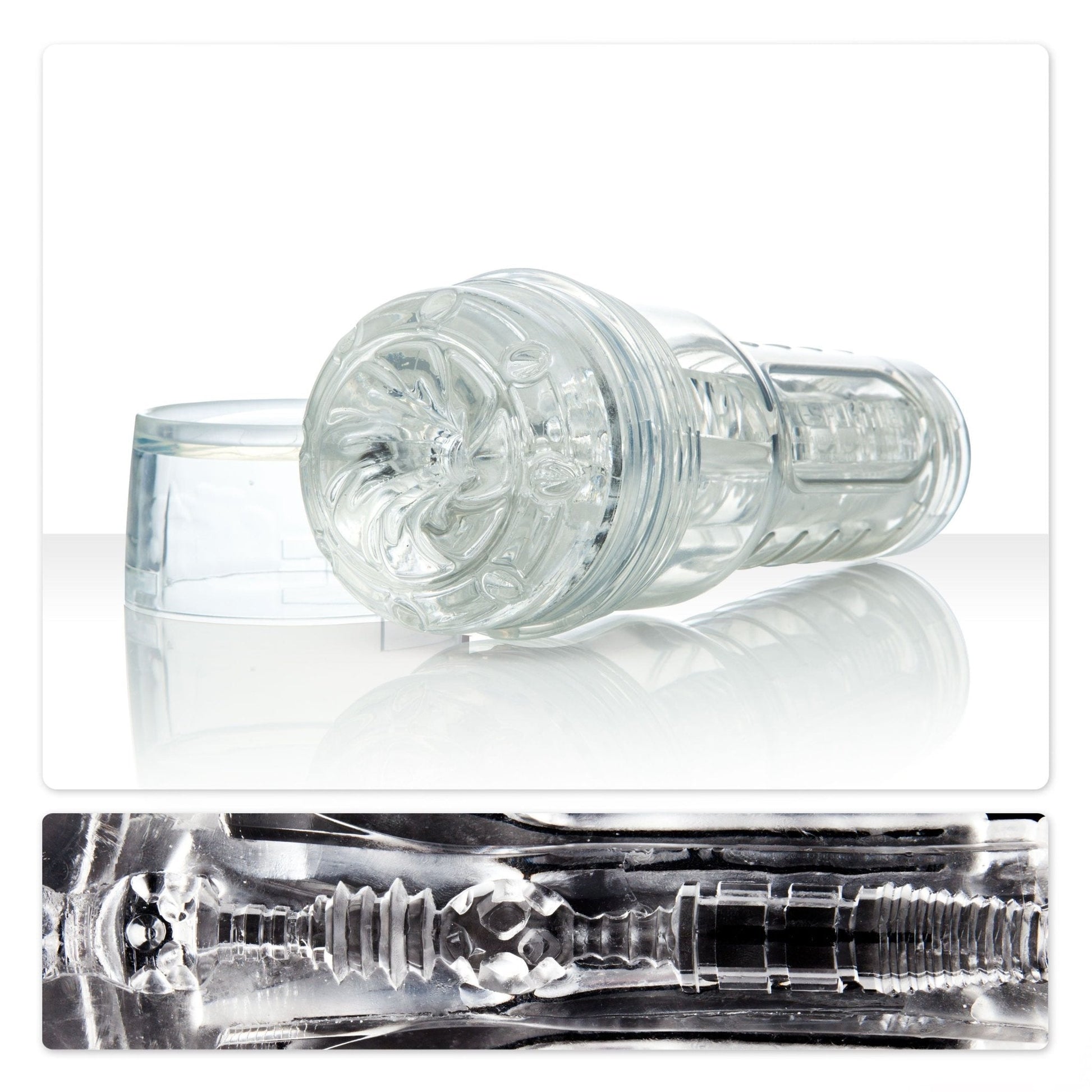 Fleshlight GO Torque™ Ice masturbator clear case sleeve
