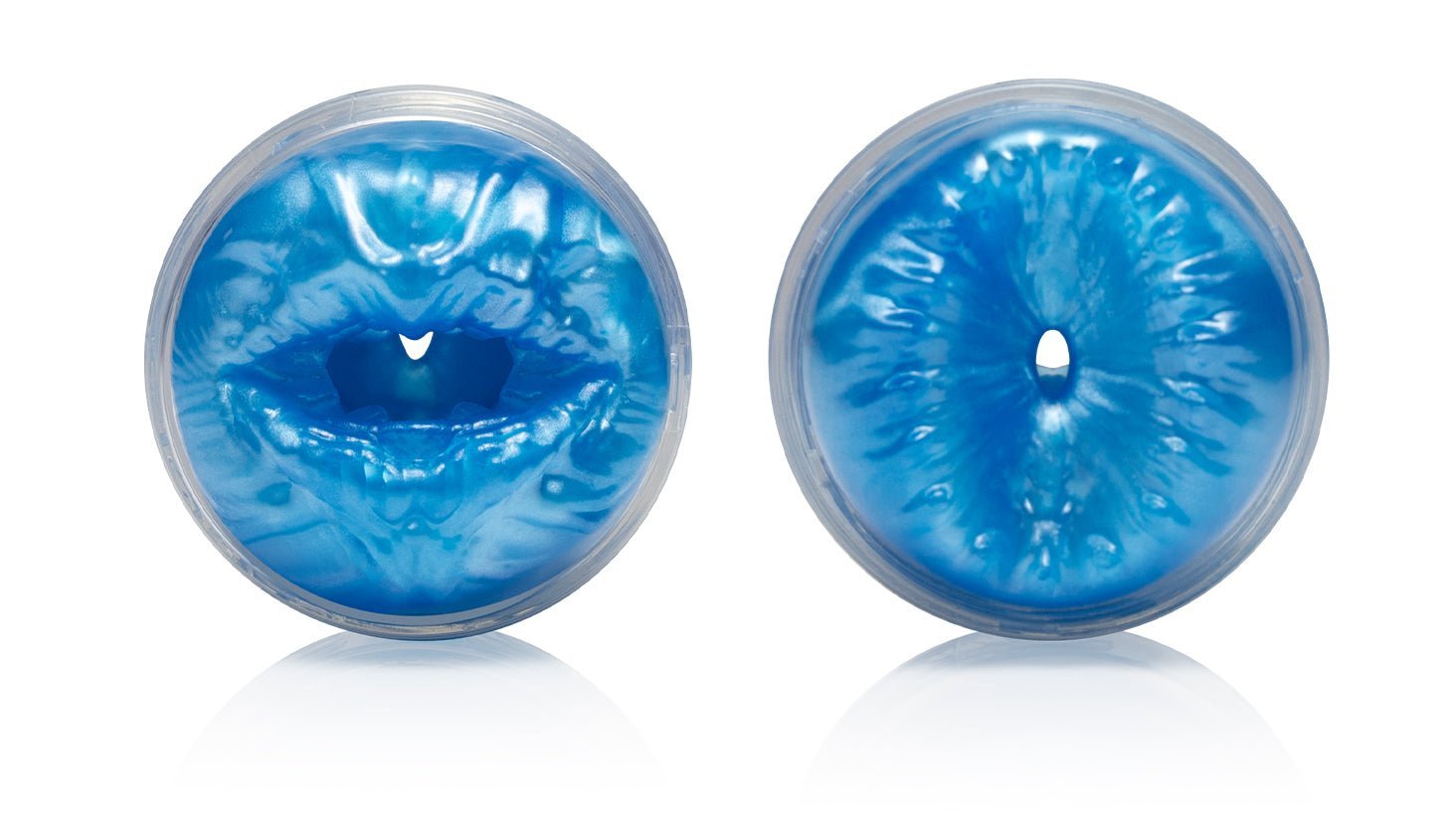 Masturbators Quickshot Alien Butt/Mouth - Metallic Blue