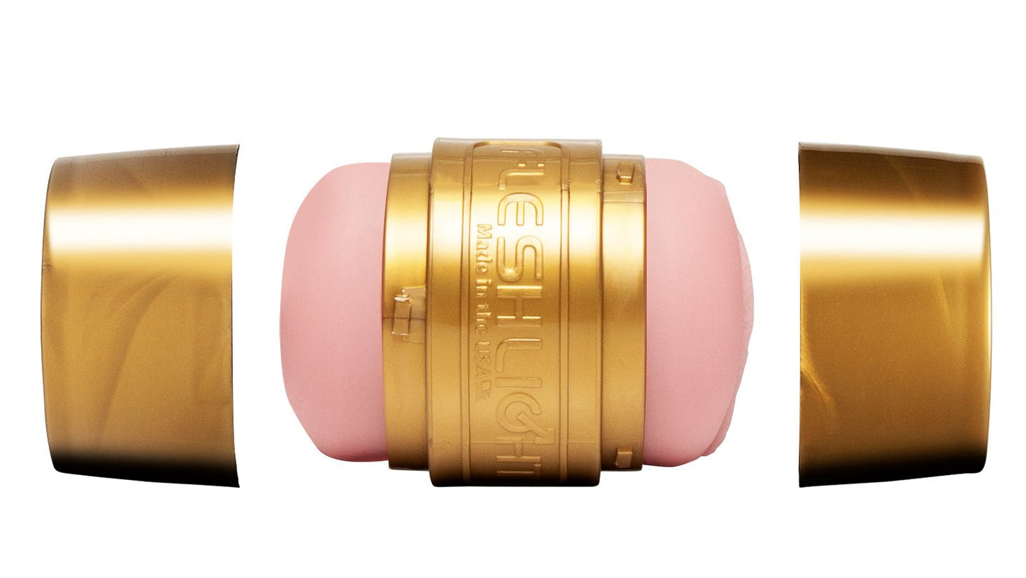 Fleshlight Quickshot STU Lady/Butt gold case pink sleeve