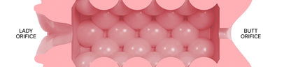 Compact open-ended male sex toy with STU texture