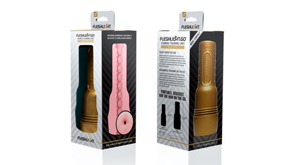 Fleshlight GO STU Butt masturbator gold case pink sleeve
