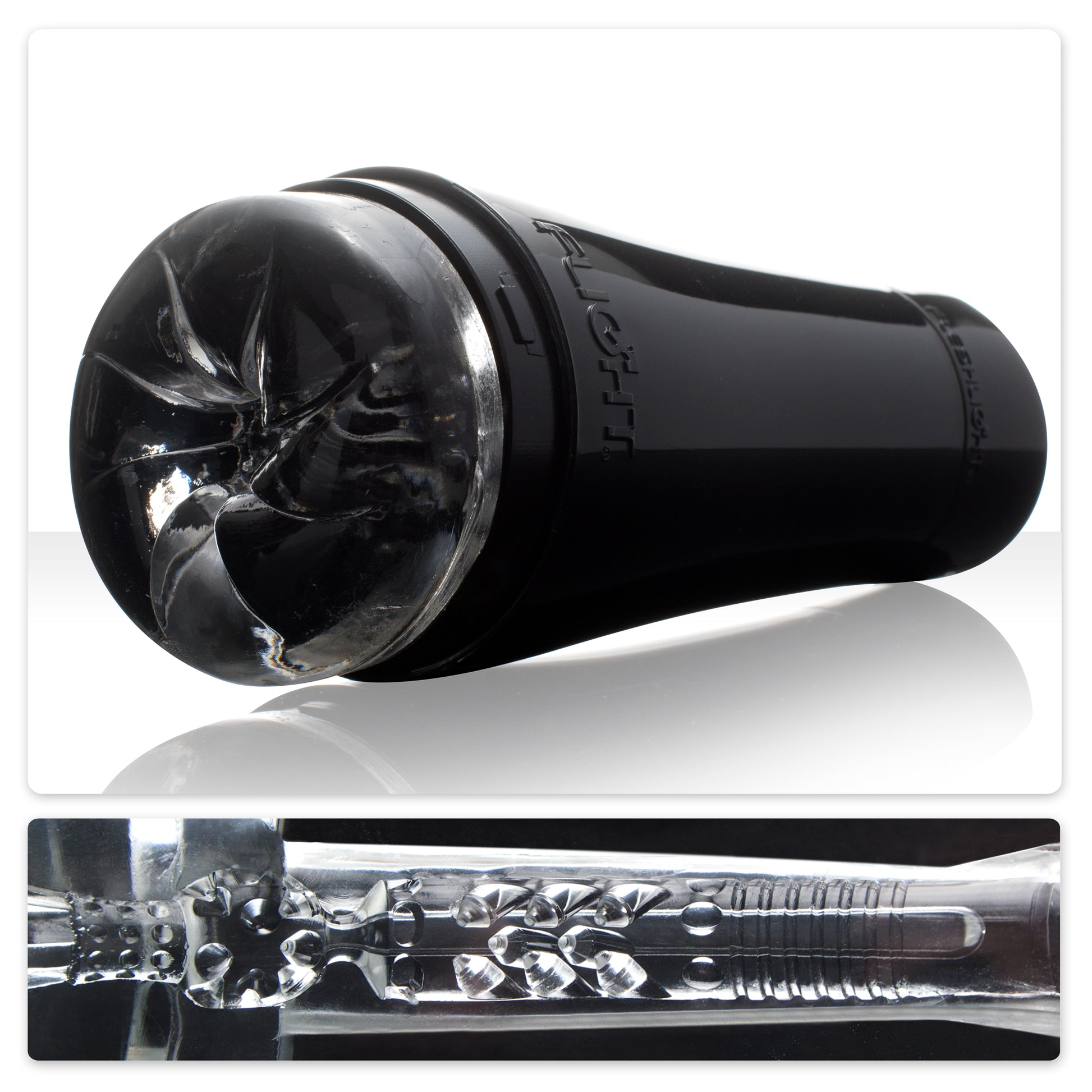 Fleshlight Flight Pilot masturbator black case clear sleeve