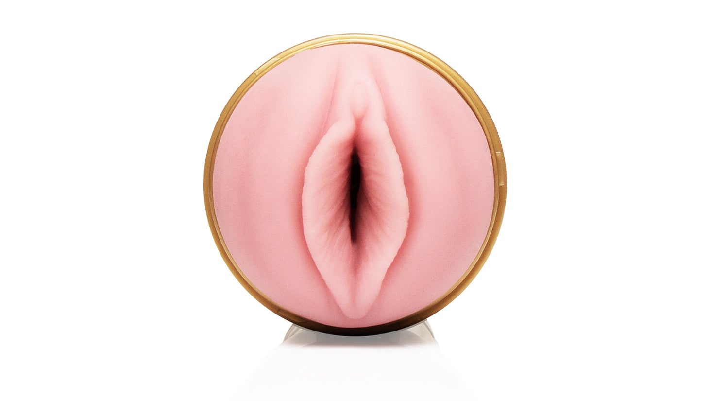Fleshlight GO STU Lady masturbator gold case pink sleeve